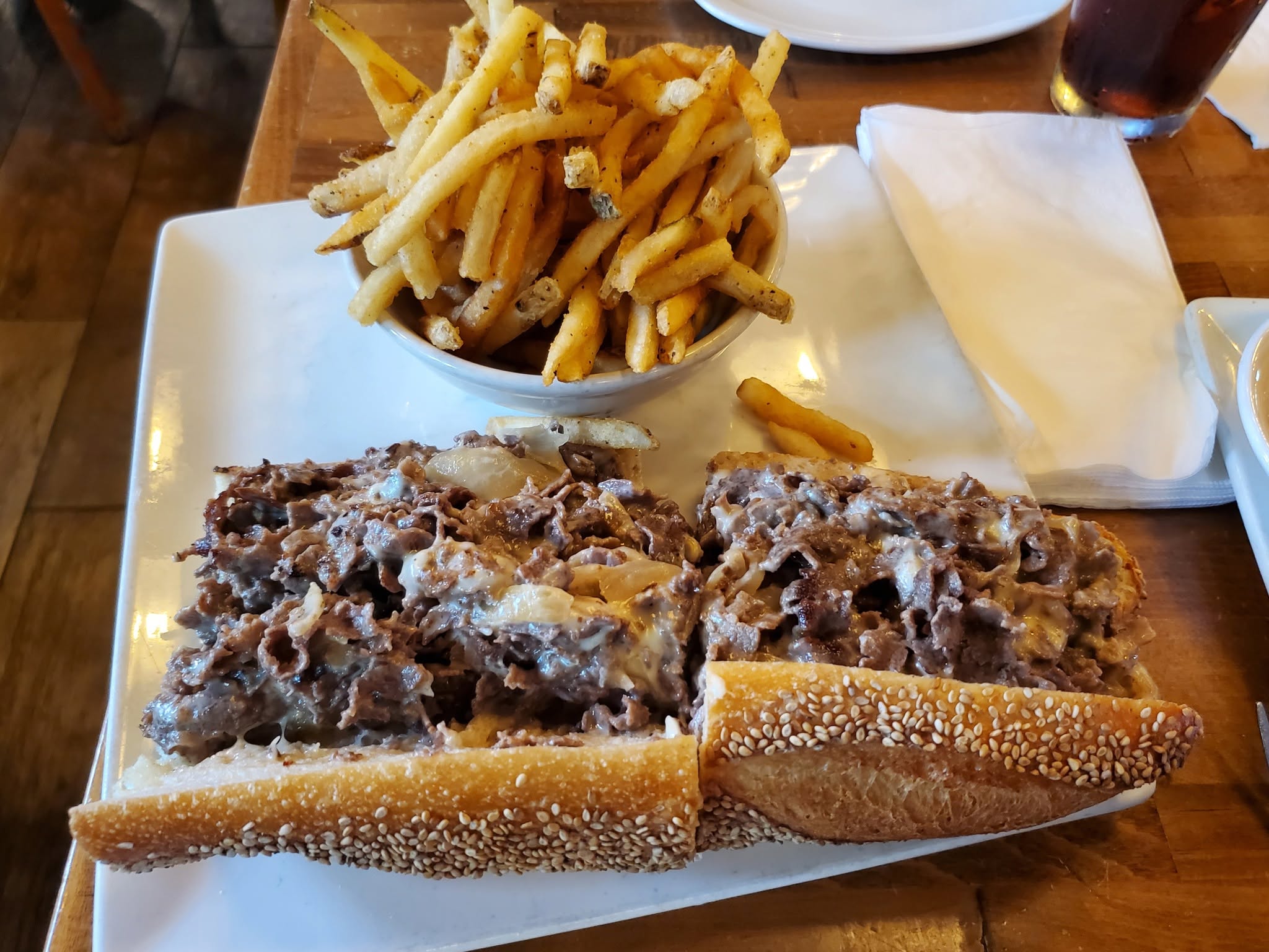 Community-submitted cheesesteak photo