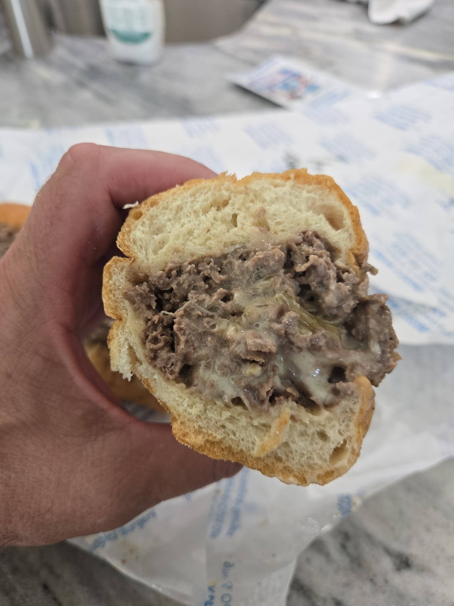 Community-submitted cheesesteak photo