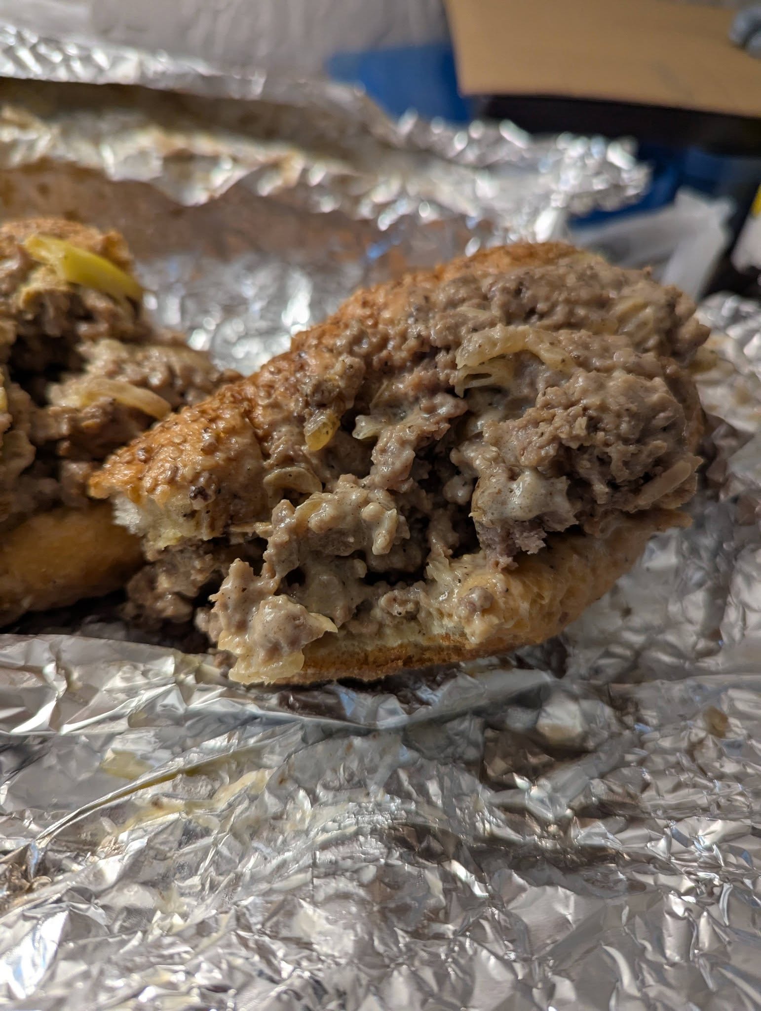Community-submitted cheesesteak photo