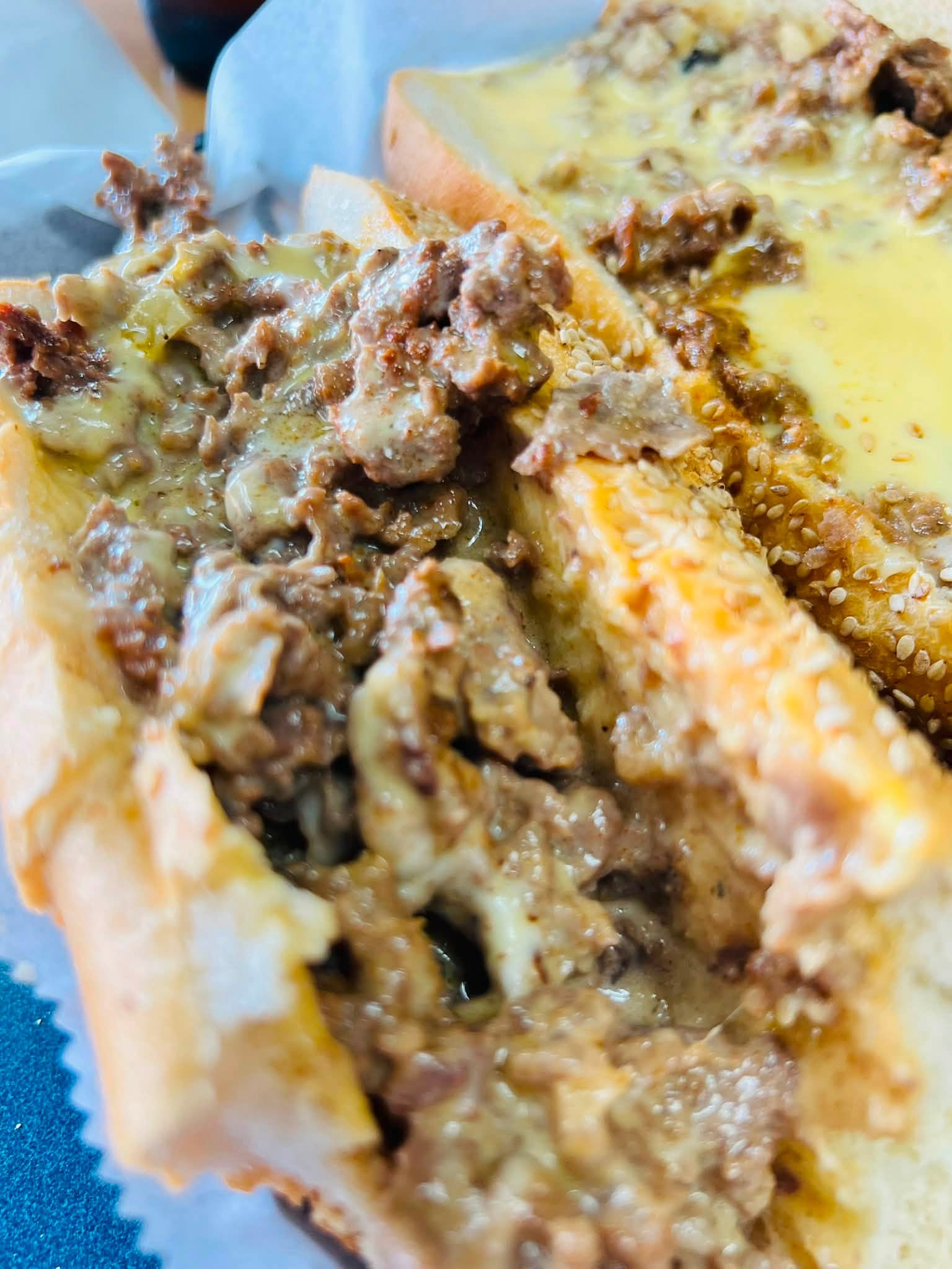 Community-submitted cheesesteak photo