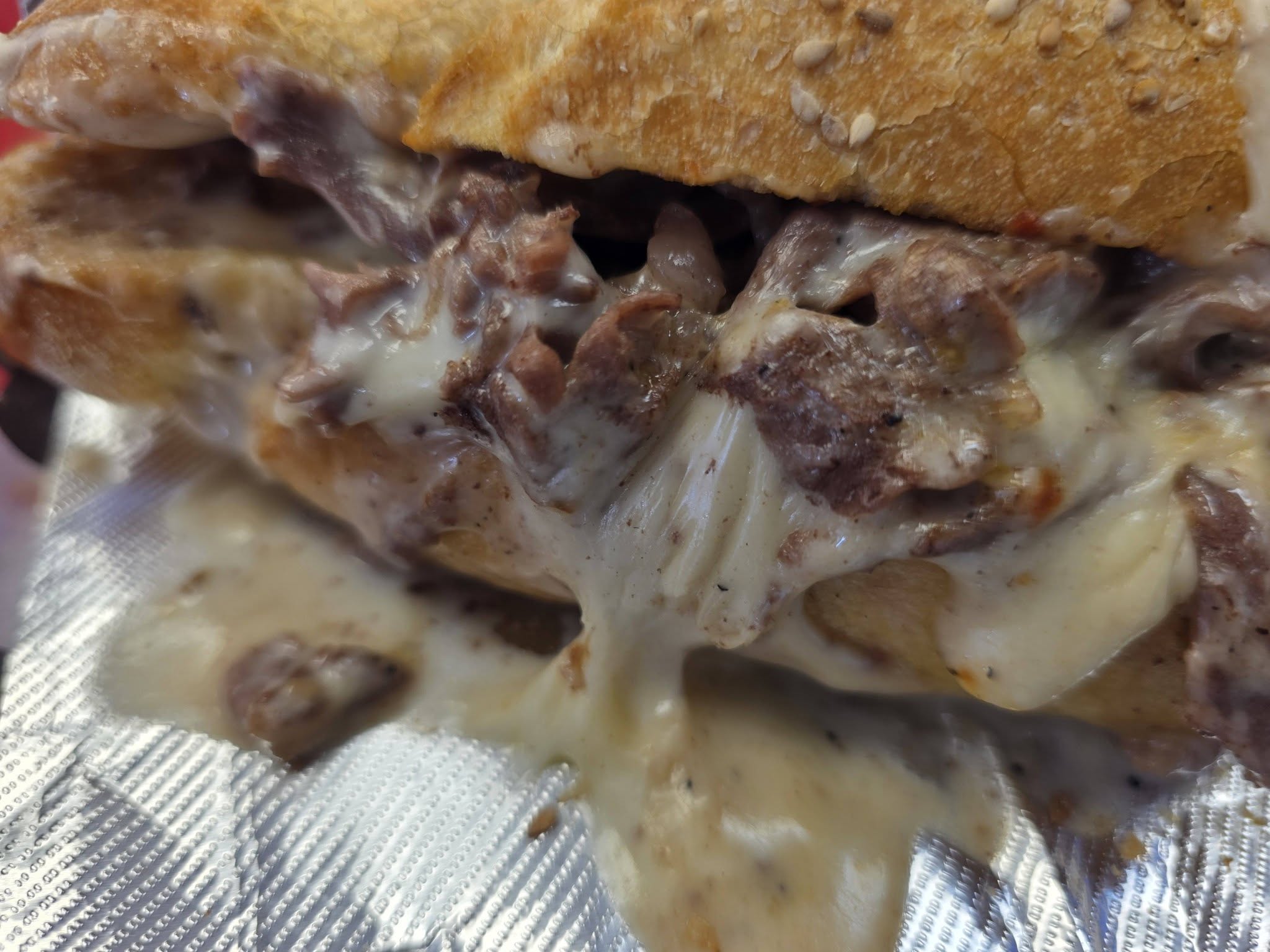 Community-submitted cheesesteak photo