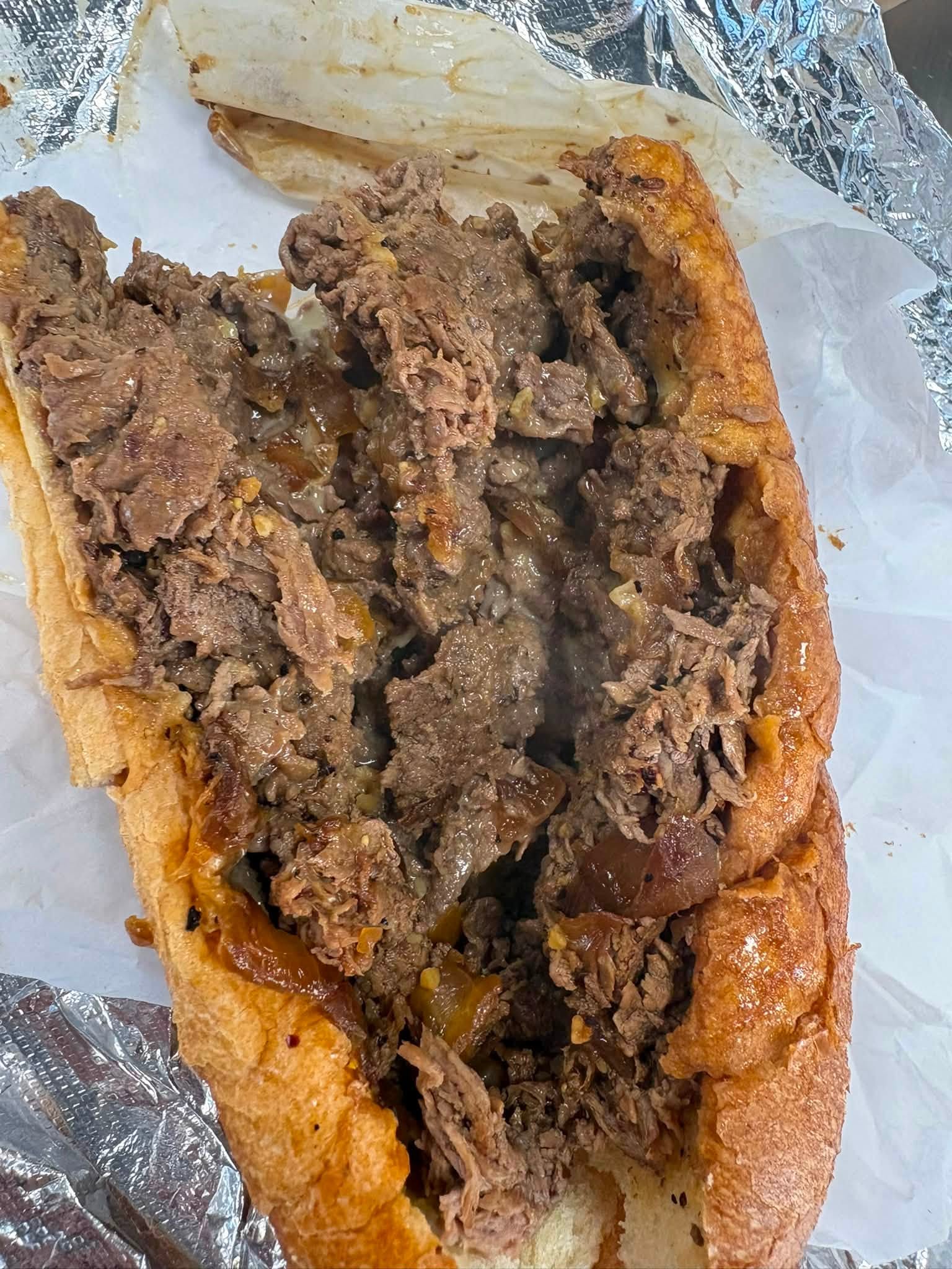 Community-submitted cheesesteak photo