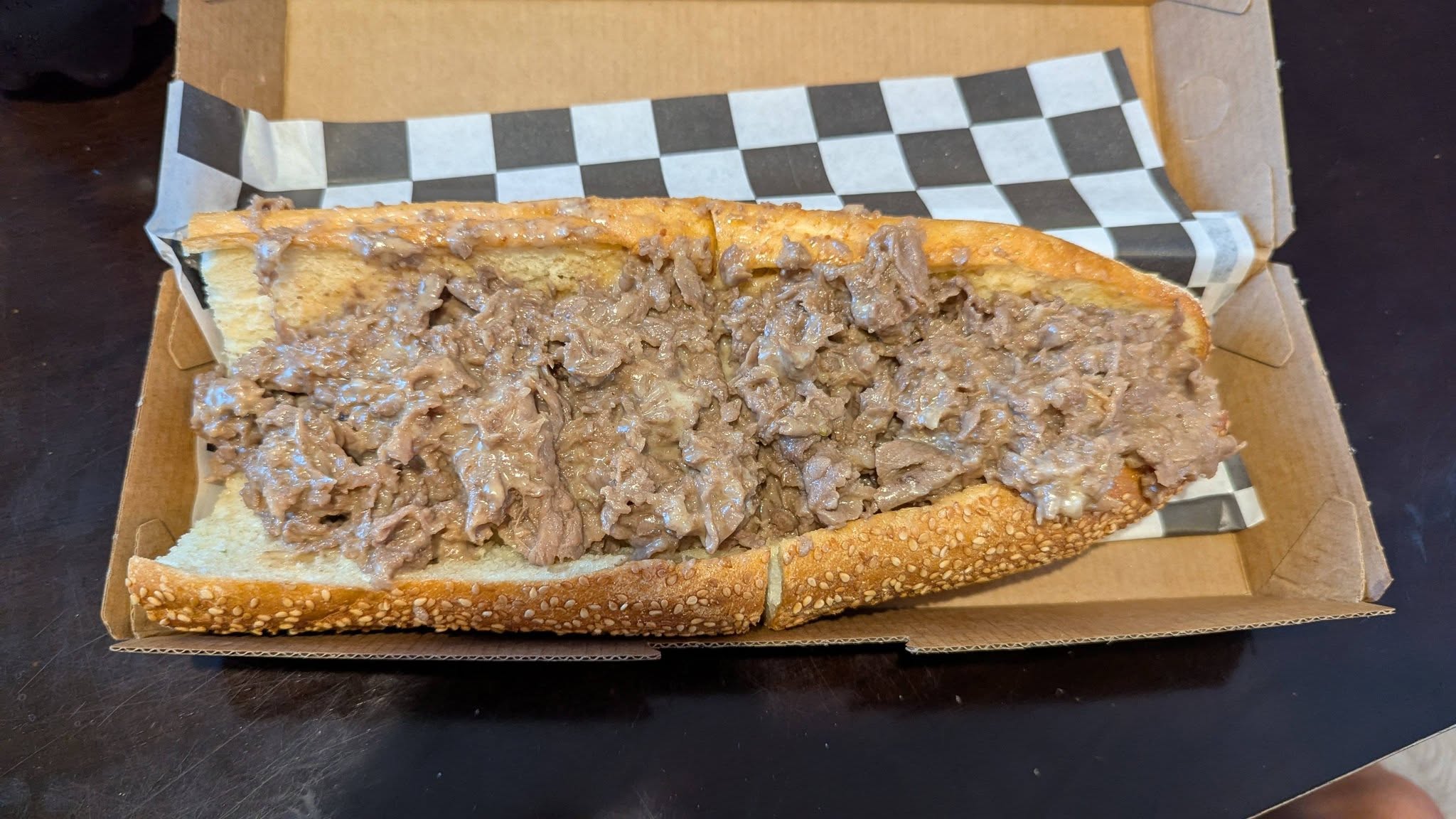 Community-submitted cheesesteak photo