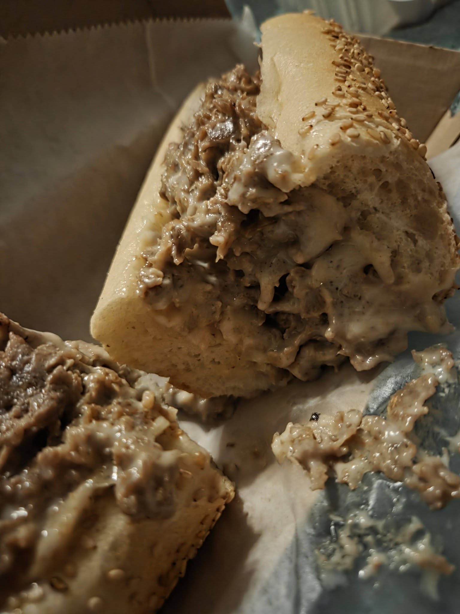 Community-submitted cheesesteak photo