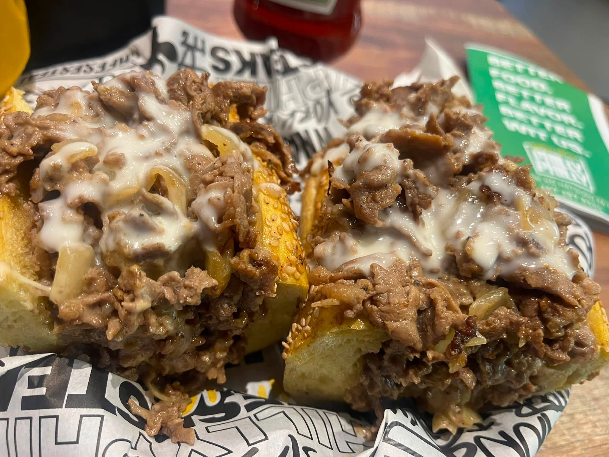 Community-submitted cheesesteak photo