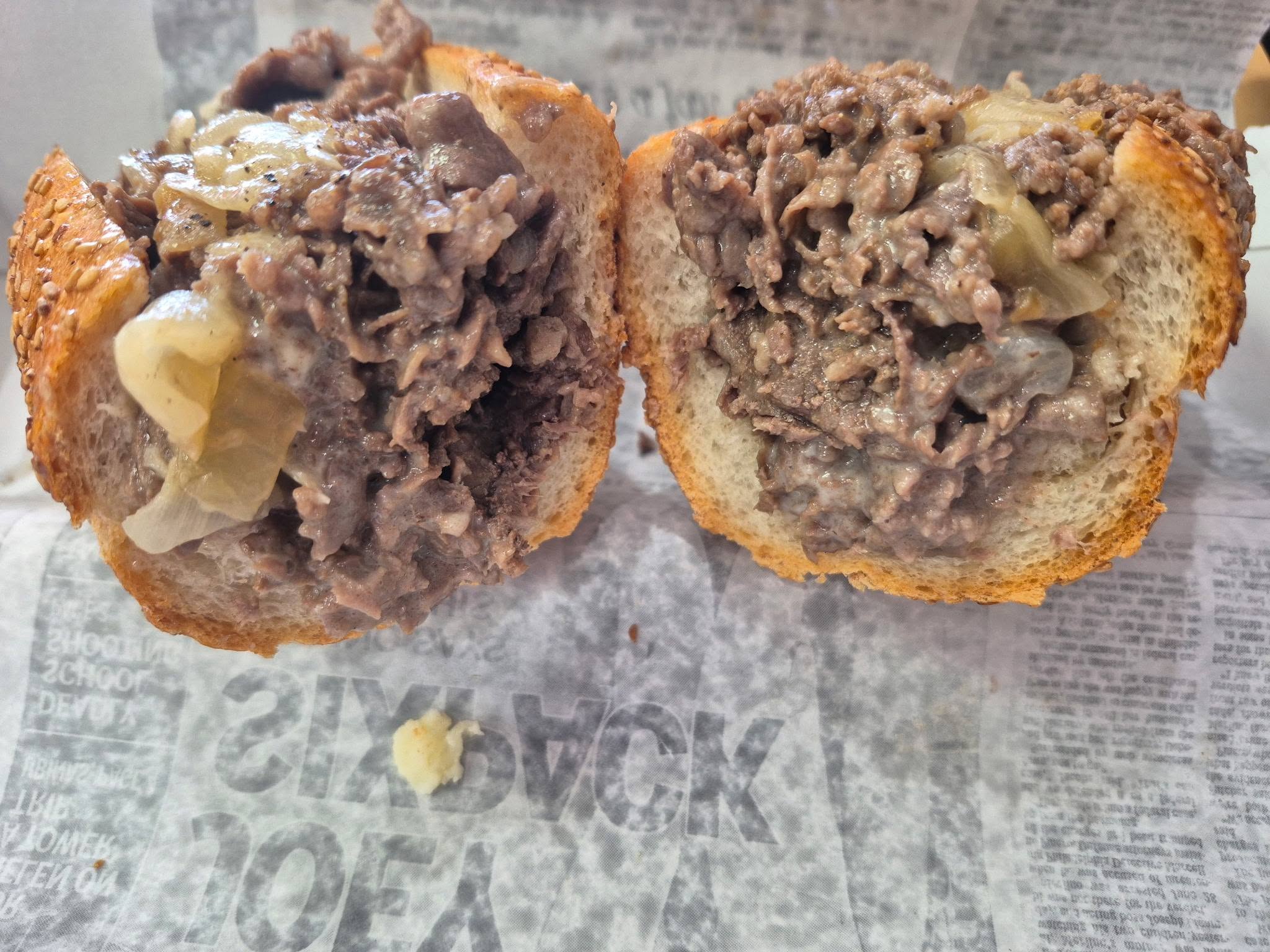 Community-submitted cheesesteak photo