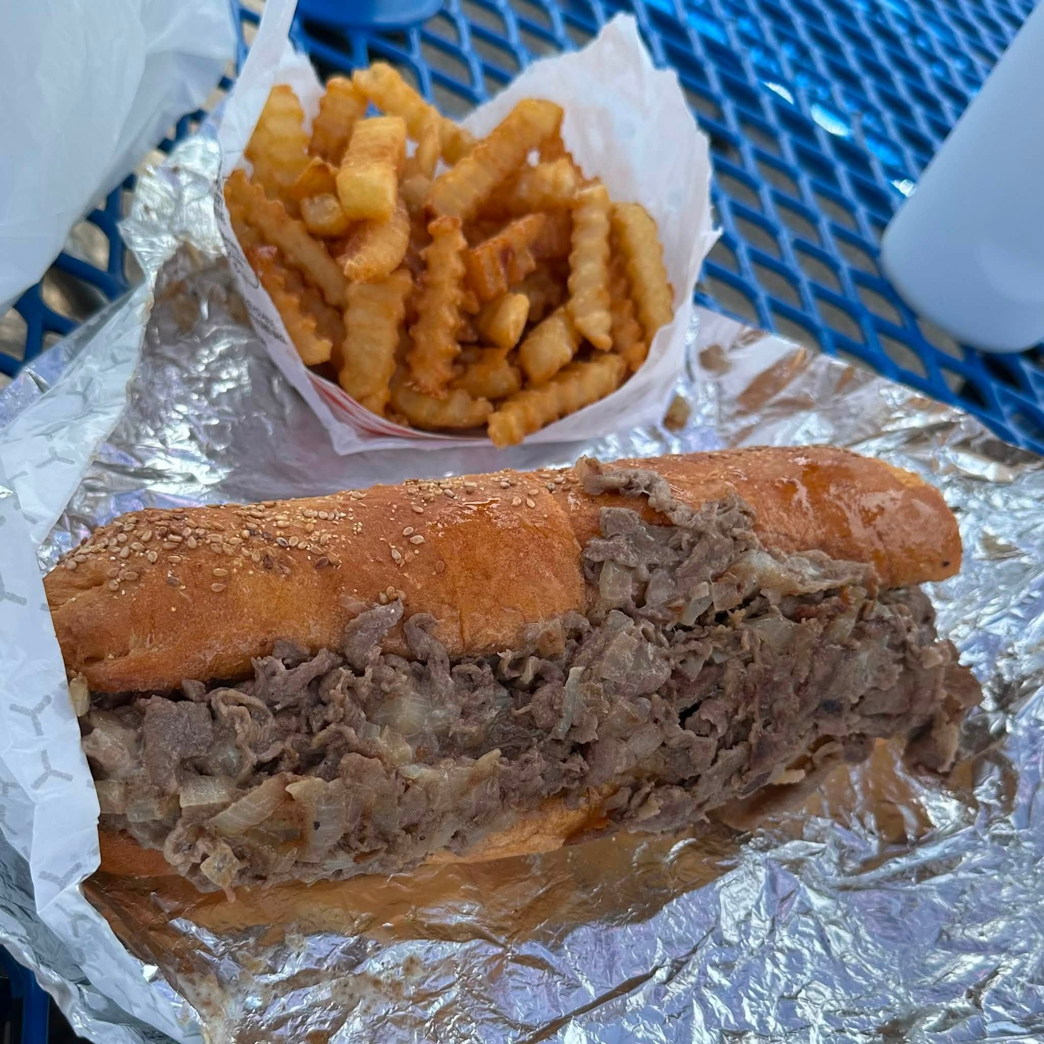 Community-submitted cheesesteak photo