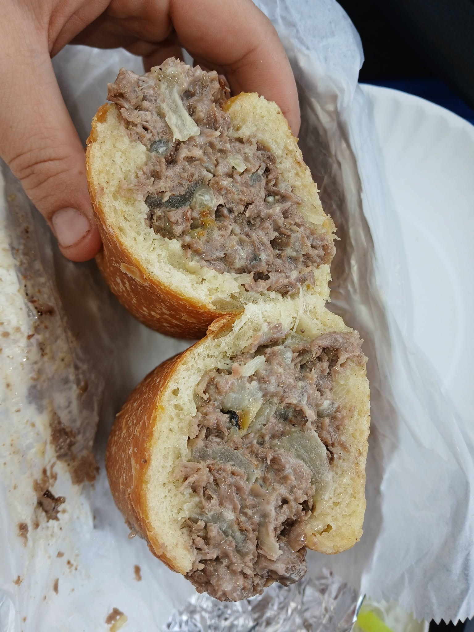 Community-submitted cheesesteak photo