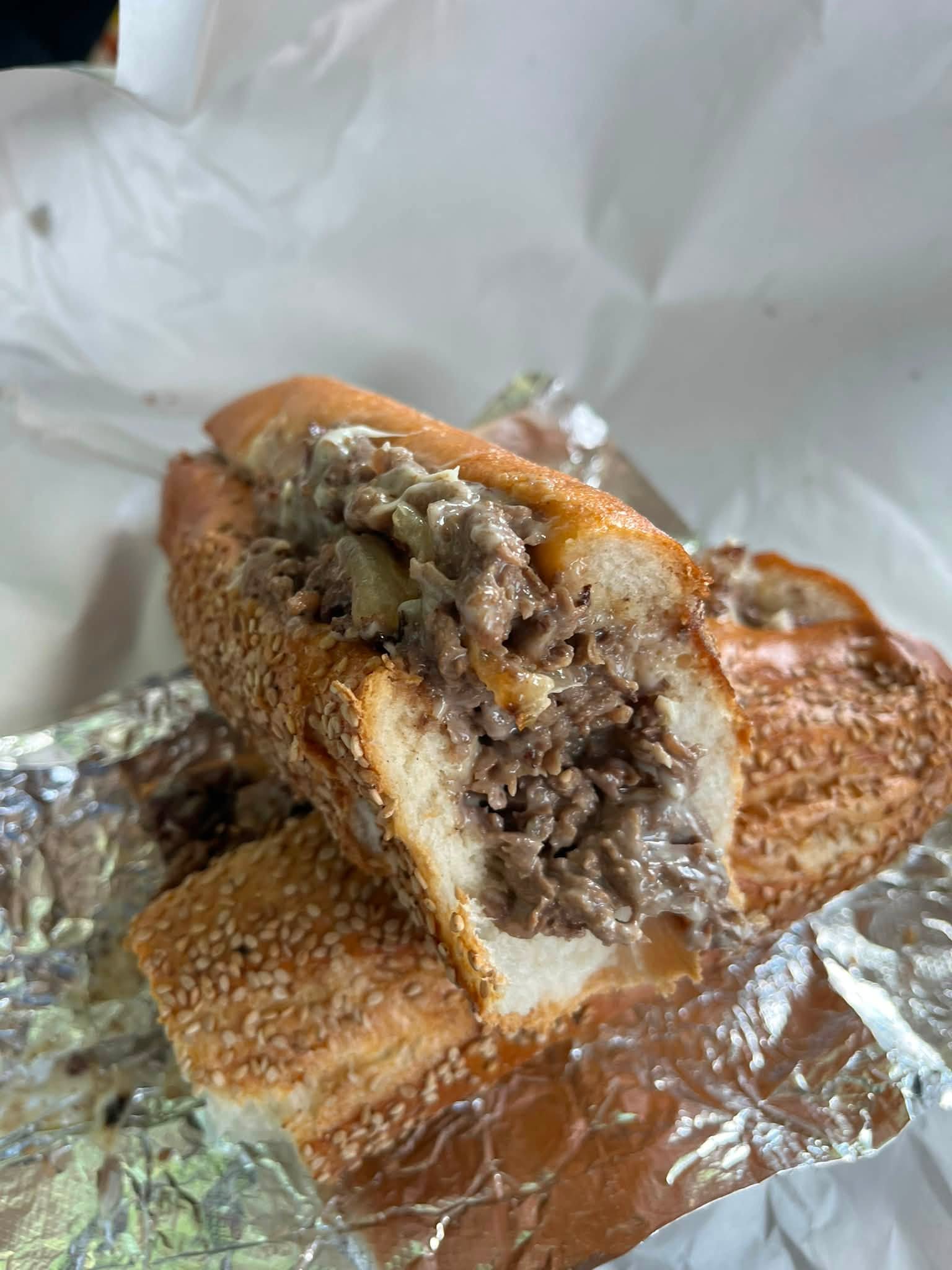 Community-submitted cheesesteak photo