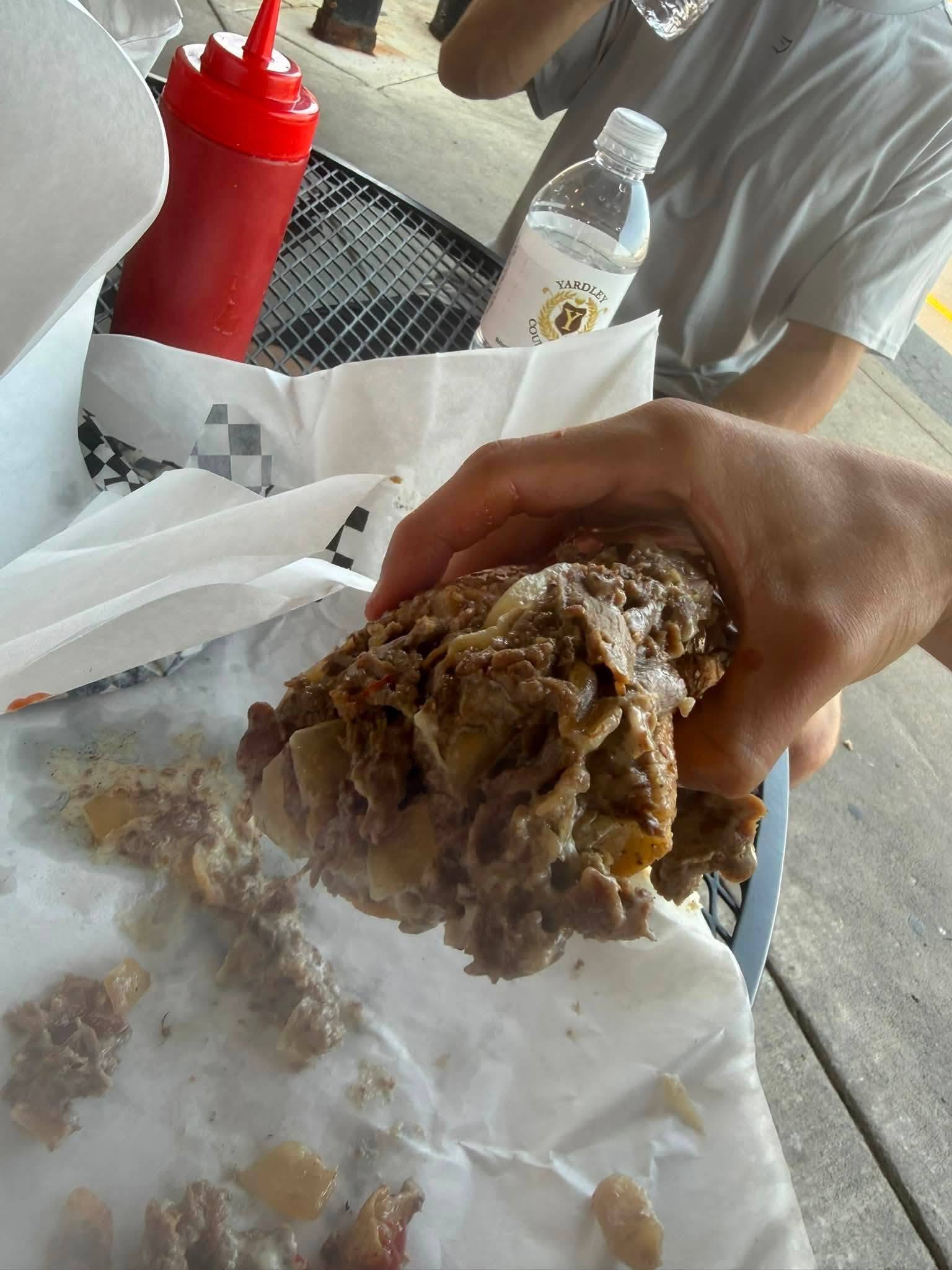 Community-submitted cheesesteak photo
