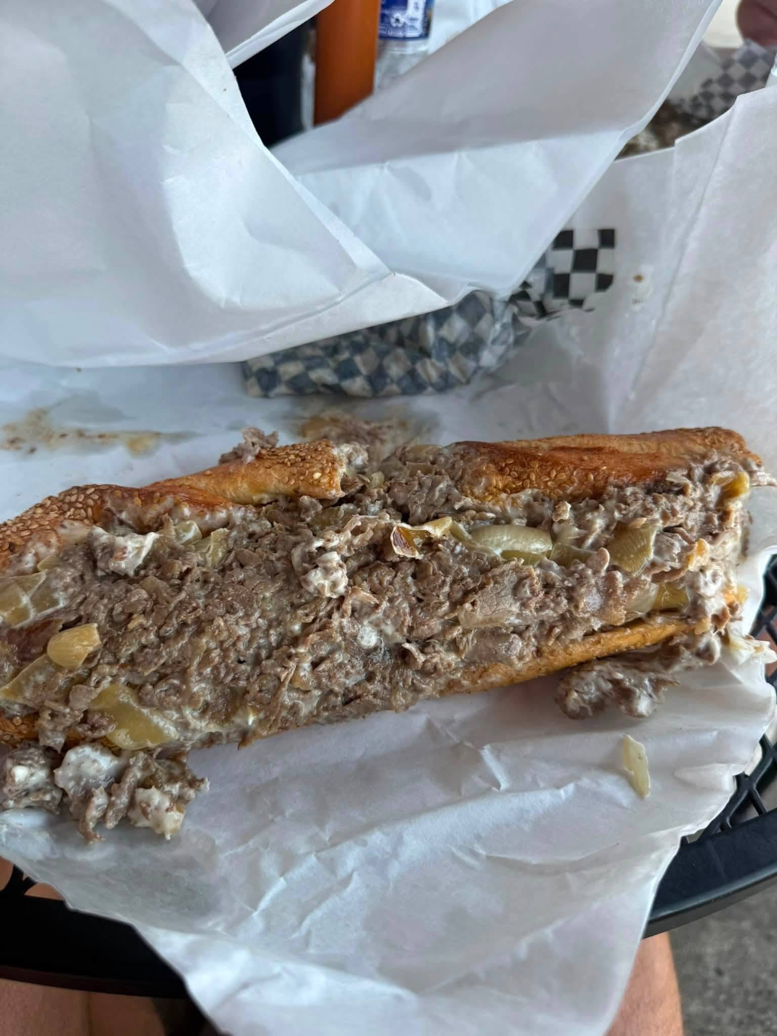 Community-submitted cheesesteak photo