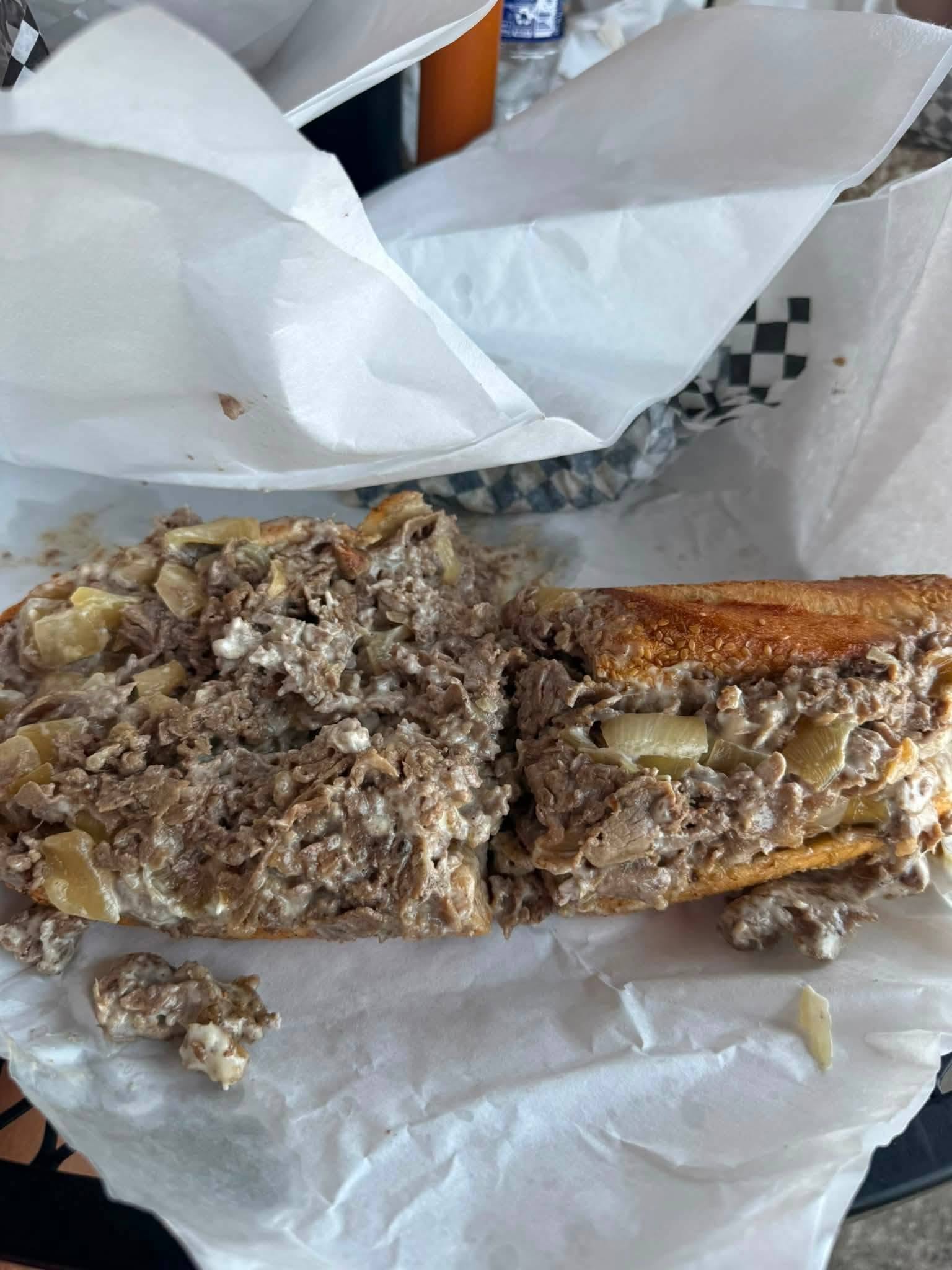 Community-submitted cheesesteak photo