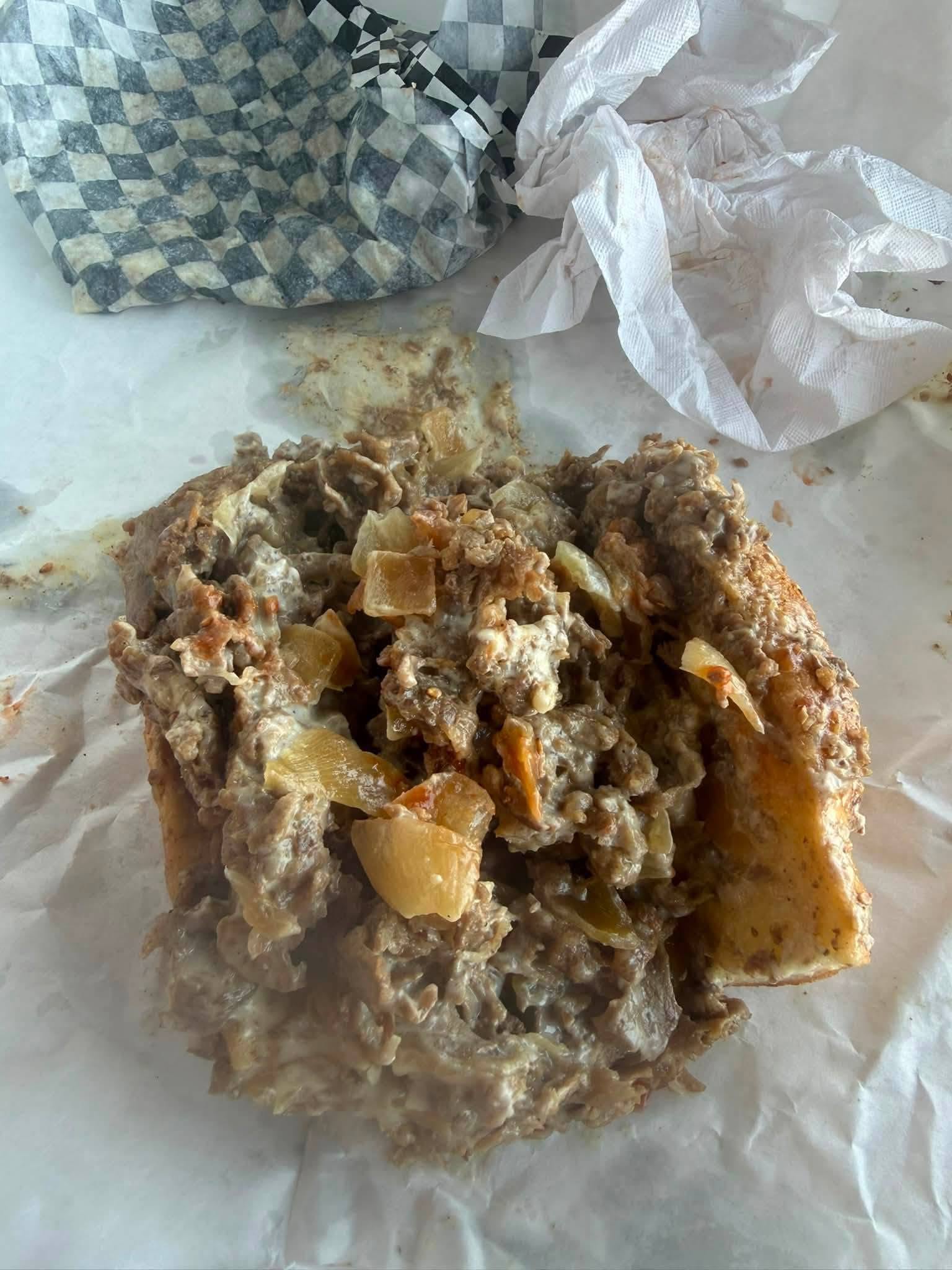 Community-submitted cheesesteak photo