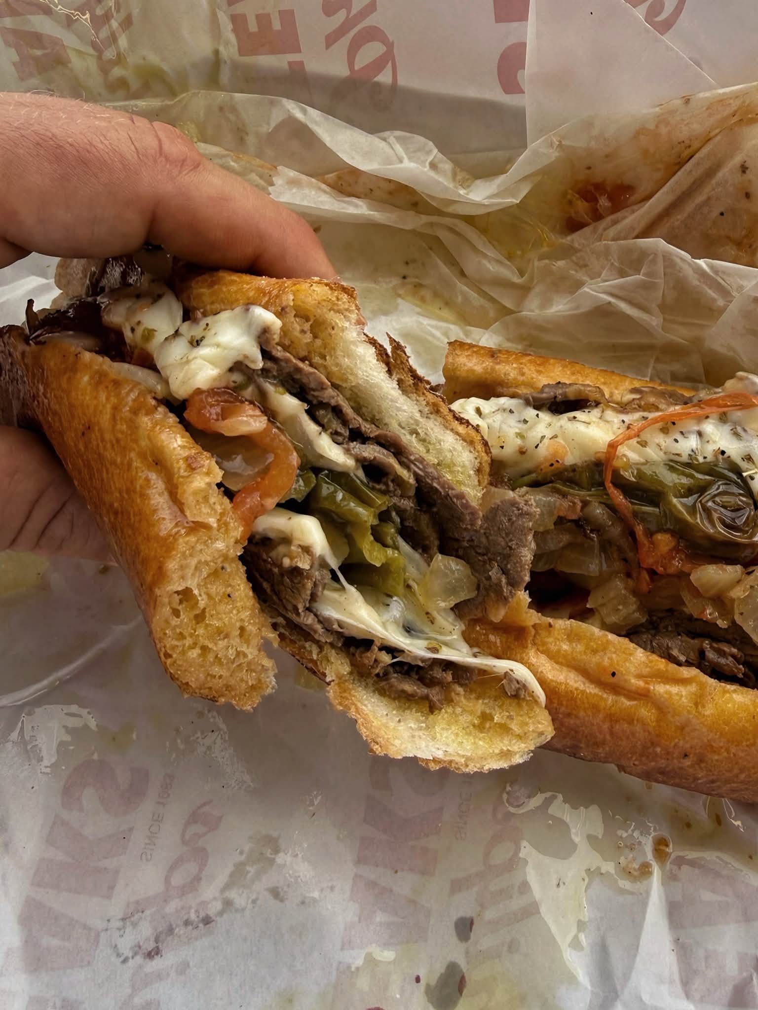 Community-submitted cheesesteak photo