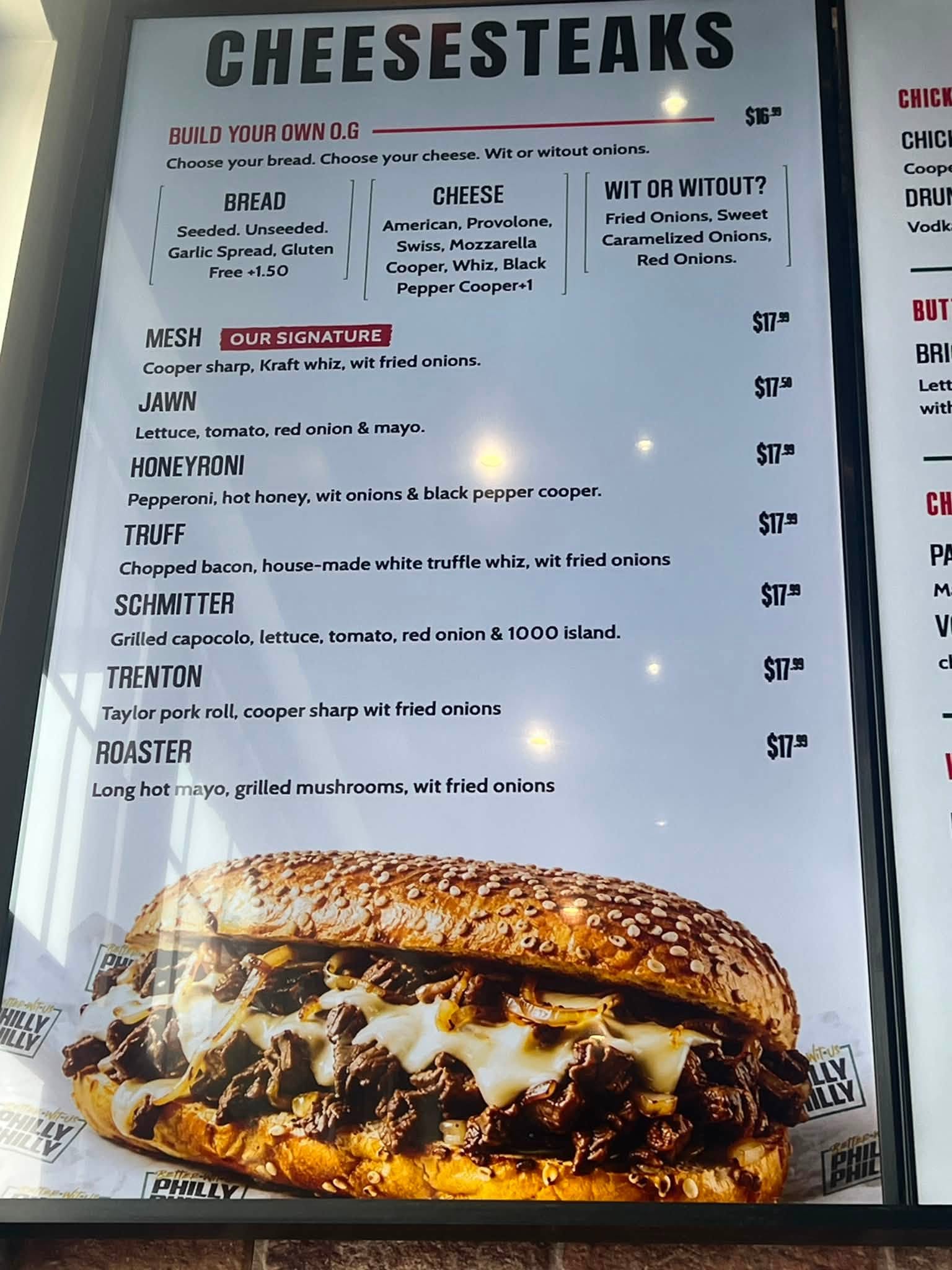 Community-submitted cheesesteak photo