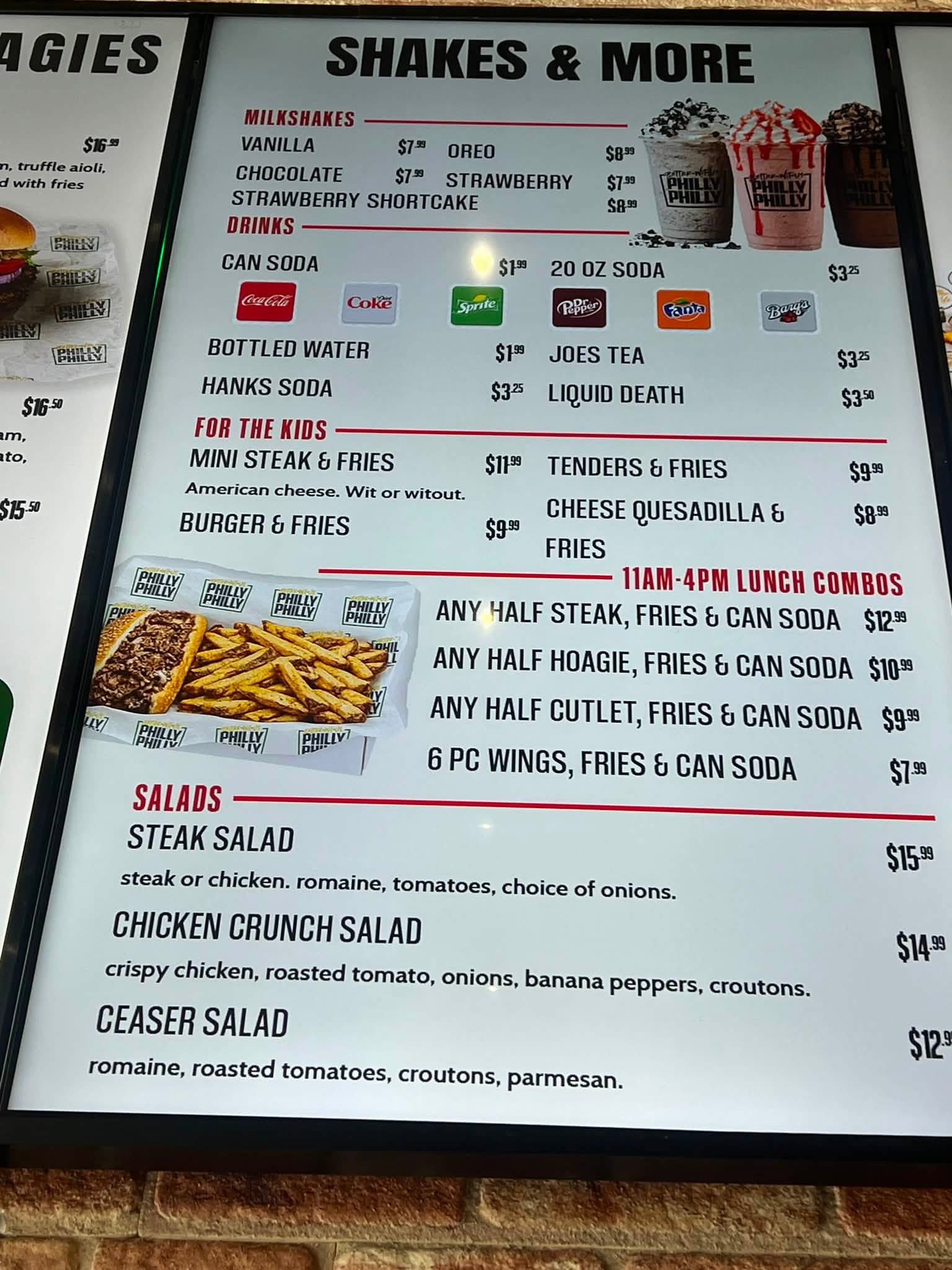 Community-submitted cheesesteak photo