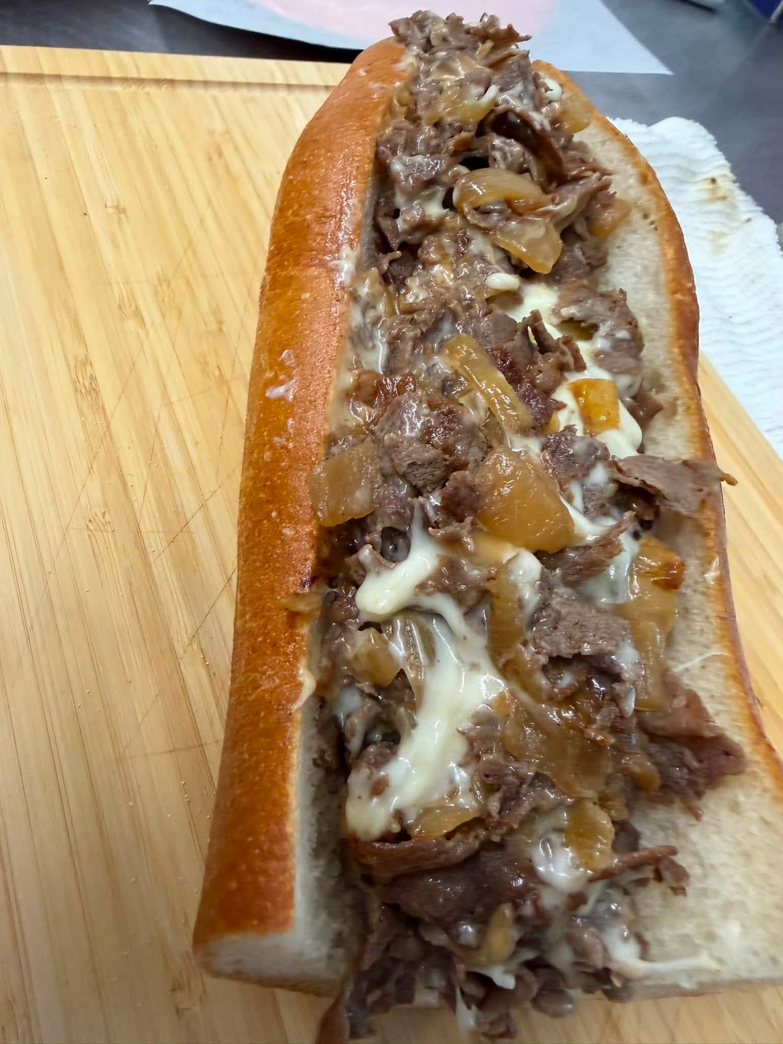 Community-submitted cheesesteak photo