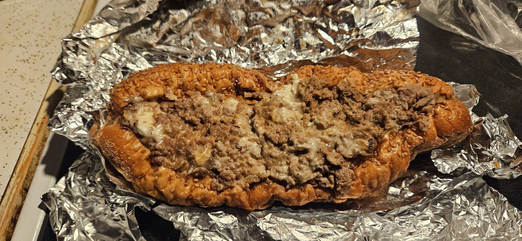 Community-submitted cheesesteak photo