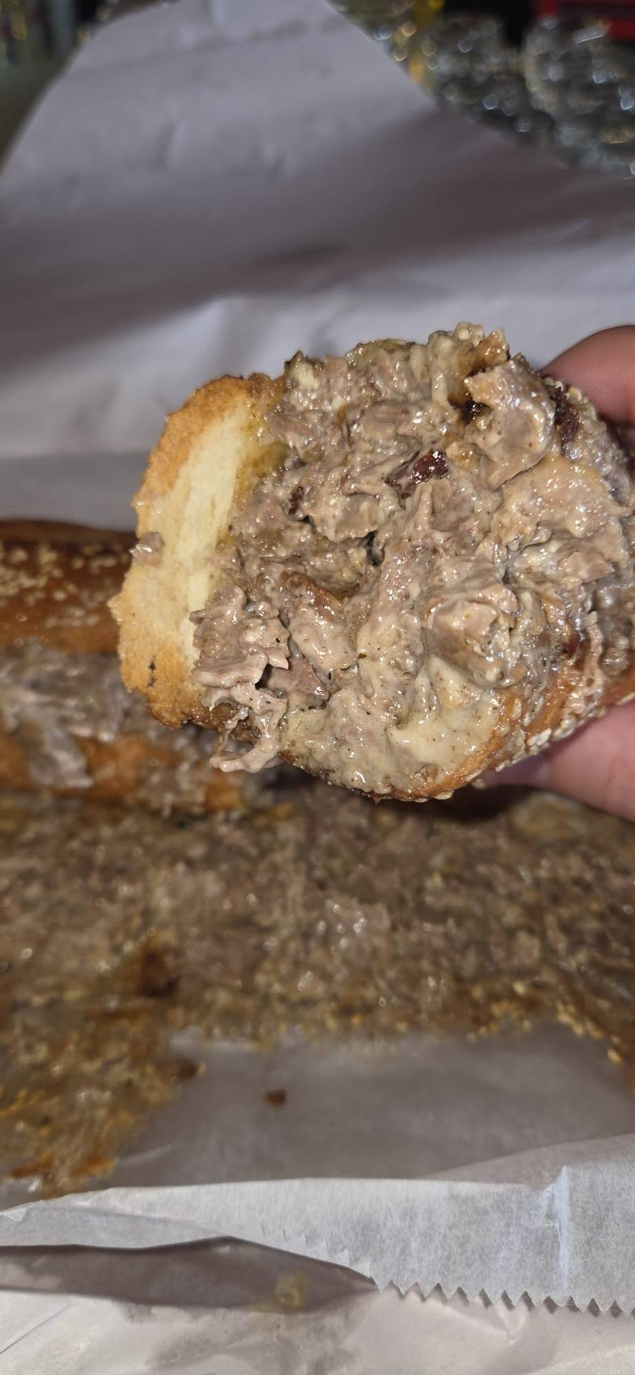 Community-submitted cheesesteak photo