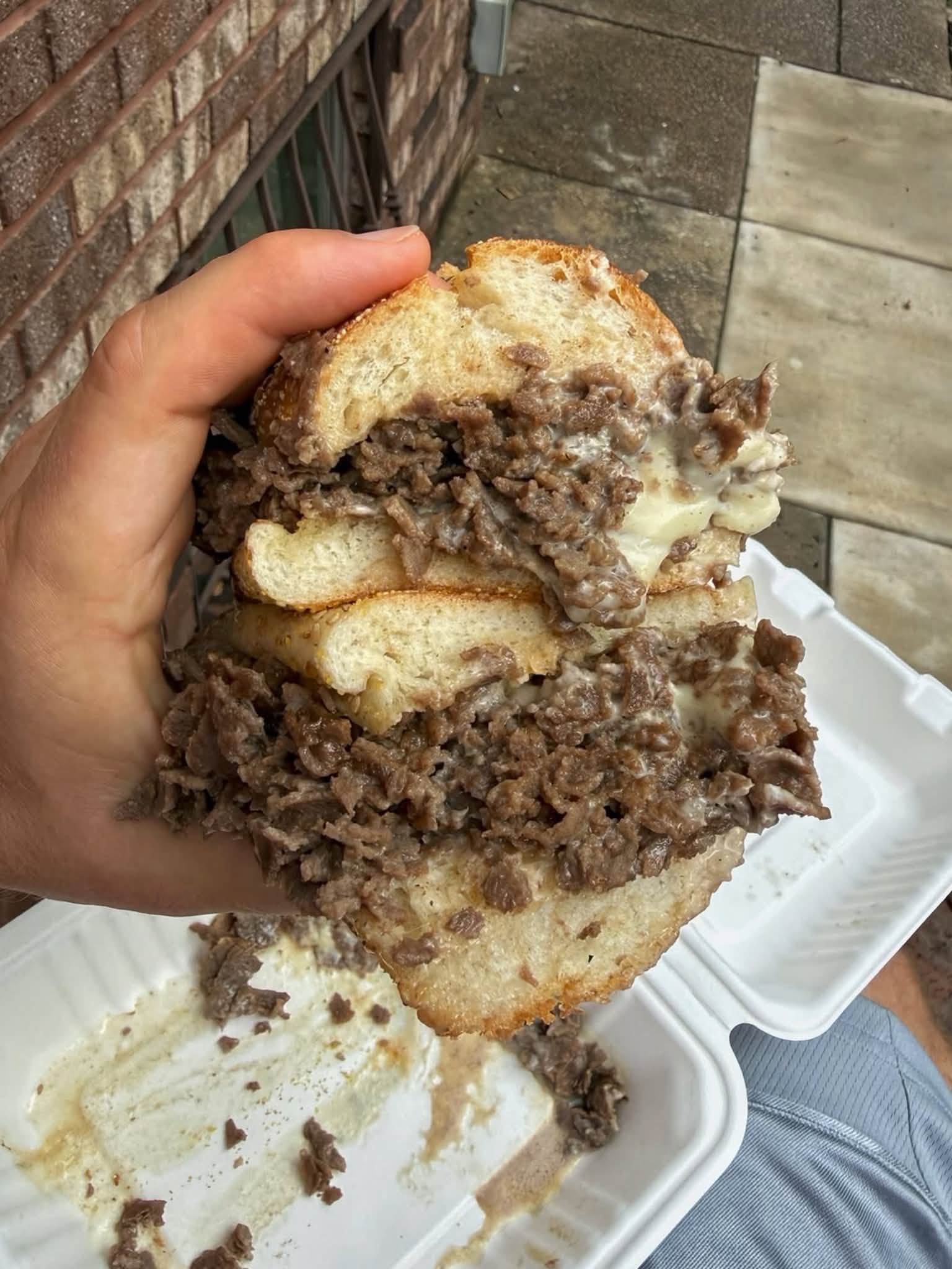 Community-submitted cheesesteak photo